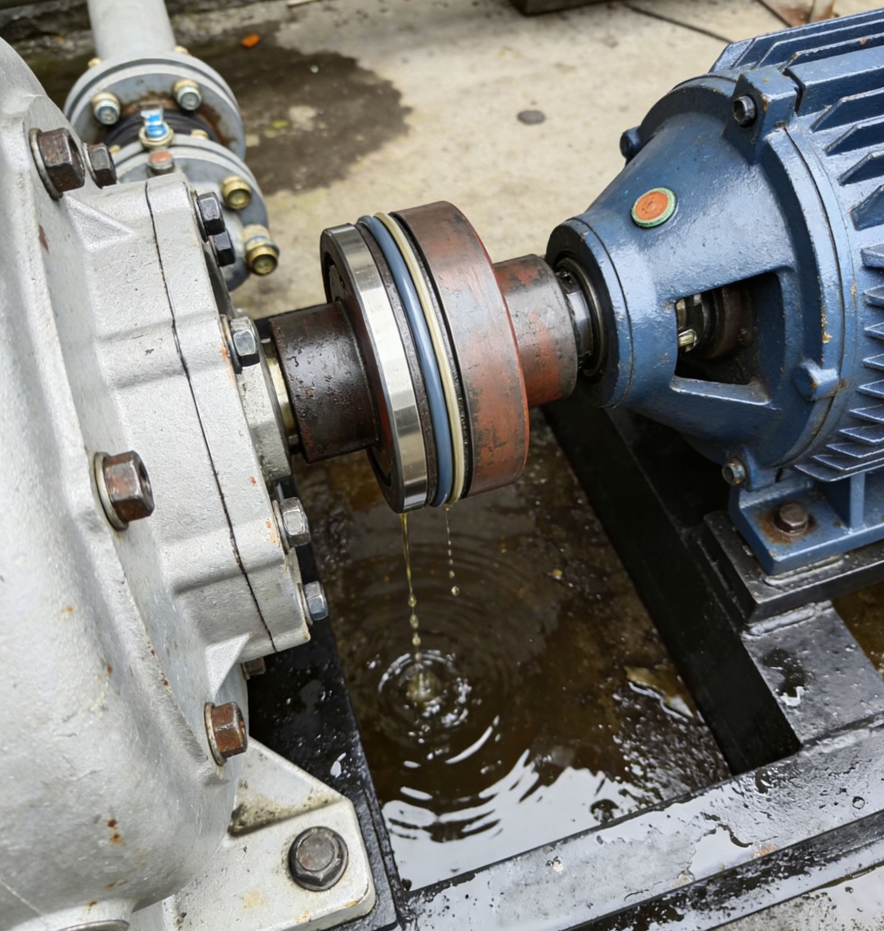 生成机械密封泄露照片