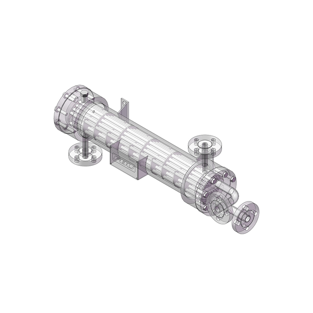 HEF Heat Exchanger for API Plan 21, Plan 23 of Mechanical Seal