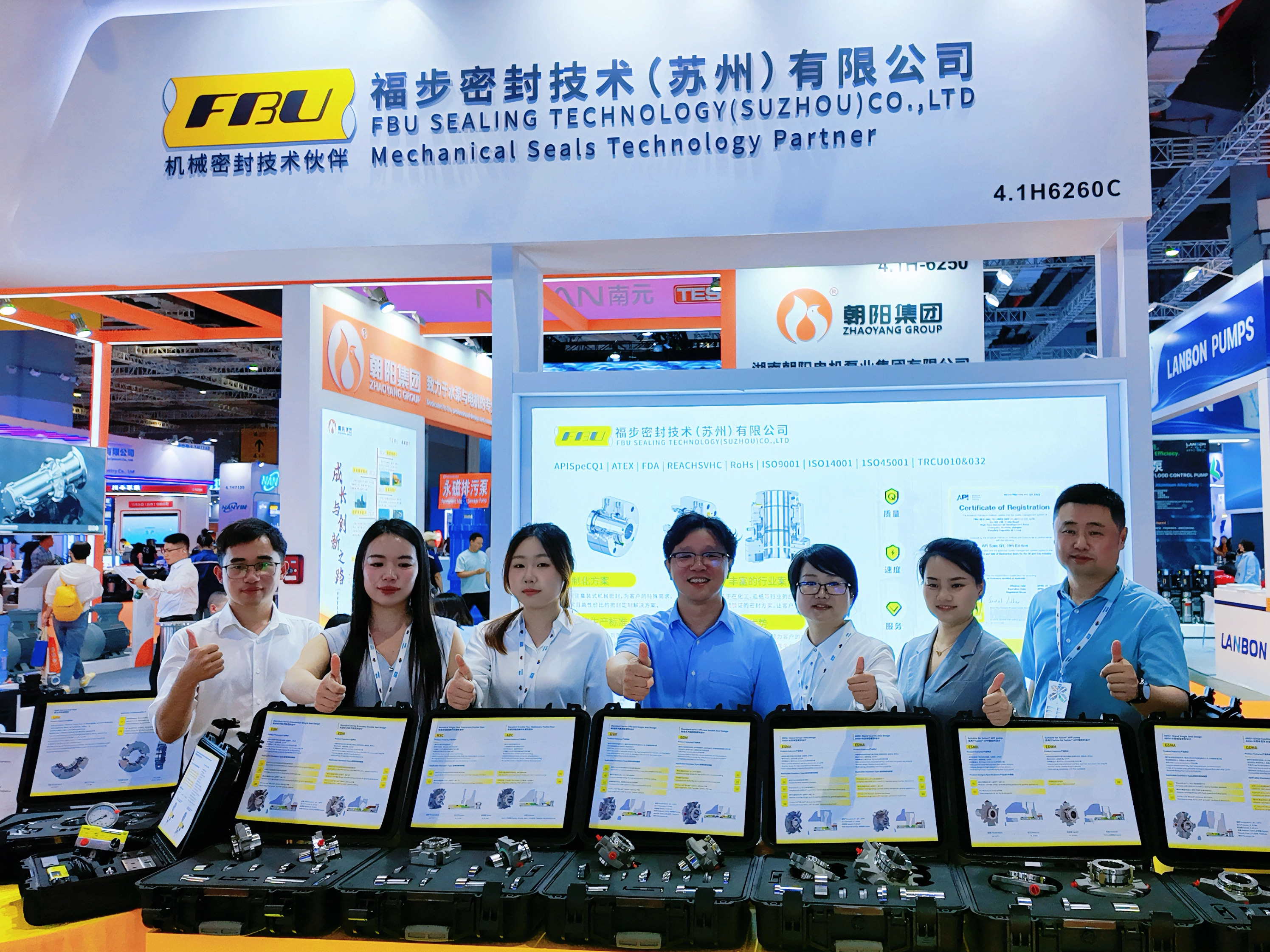 A Successful Conclusion: FBU Sealing Technology at The 2026 Shanghai International Pump & Valve Exhibition