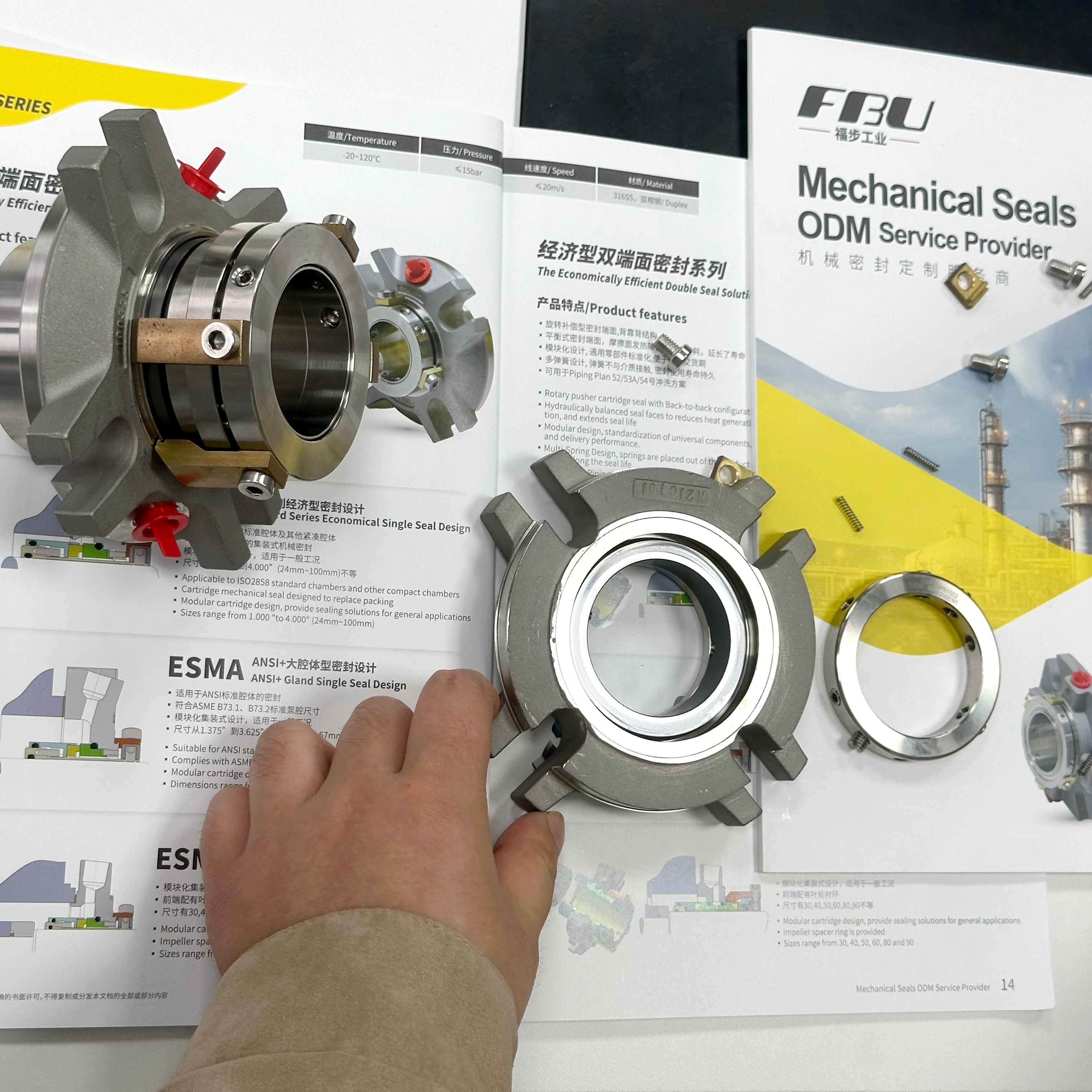 The case for cartridge seals has very little to do with the seal